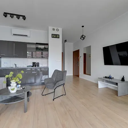 Symfonia Amazing River View By Downtown 公寓 格但斯克