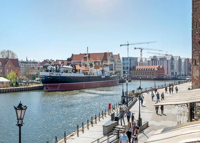 Apartment Symfonia Amazing River View By Downtown Gdansk